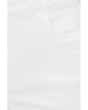 Meg High-Rise Fab Ab Wide Leg Raw Hem in Optic White