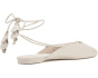 Eloise Ankle Wrap Mule Flats
