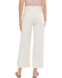 Saige Mid-Rise Wide Leg Crop in Powder Mended