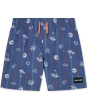 Paradise Stripe Pull-On Swim Trunk (Little Kids)