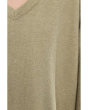 Long Sleeve V-Neck Sweatshirt