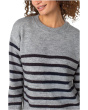 Petite Long Sleeve Crew Neck Dropped Shoulder Sweater