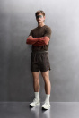 Zara Шорты ДЛЯ бега RIDAR x коричневого цвета