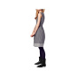 Kleid, offwhite-schwarz