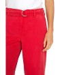 Stride High-rise Crop Wide Leg With Self Belt
