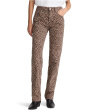 Longline Straight Jean in Dark Mocha