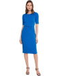 Mini Bow Front Sheath Dress