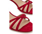 Kendyl Kitten-Heels Suede Sandals