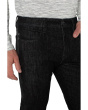 Regent Relaxed Straight Black Stretch Denim