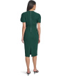 Scuba Crepe Split Sleeve Sheath
