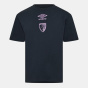 Umbro Мужская футболка с коротким рукавом Performance с логотипом Bournem