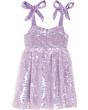 Lavender Daisy Sequin Dress (Toddler/Little Kid/Big Kid)