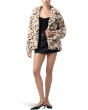 Animal Print Faux Fur Jacket