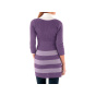 Longpullover, lila-rose