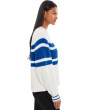 Stripe Apres Stevie Cozy Cotton Pullover