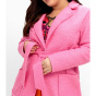 Miss Goodlife Фирменное шерстяное пальто Boucl_ с G_rtel, розовое