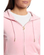 Solid Classic Juicy Hoodie With Back Bling