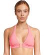 Modern Edge Rib Mira U Buckle Halter Top