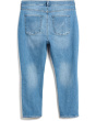 Plus Marilyn Straight Ankle Seaming Detail Jeans