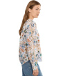 Petite Pressed Flowers Cotton Lawn Shirt