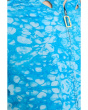 Bubbles Print Long Sleeve Sunsense 1/4 Zip Top