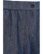 Petite Lightweight Organic Cotton Den Wide Ankle Pants