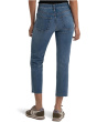 Petite Rachael High-Rise Fab Ab Mom Raw Hem