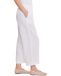 Petite Organic Linen Ankle Wide Pants