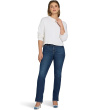 Side Slit Jeans in Sunset Villa