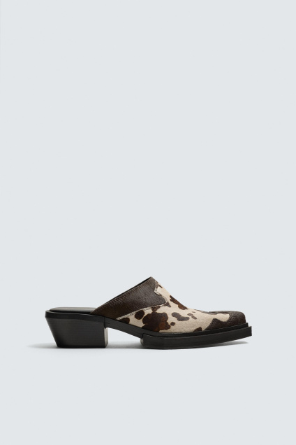 Zara КОЖАНЫЕ МУЛЫ 502285259-700-39