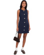 Button Front Sleeveless Dress