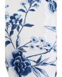 Short Sleeve Floral Cotton A-Line