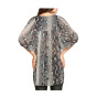 Chiffontunika, snakeprint