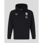Castore Мужская флисовая толстовка с капюшоном England Rugby 2026 Travel Adapt
