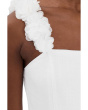 Floral Strap Tiered Midi Dress