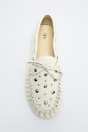 Zara КОЖАНЫЙ МОКАСИН С ЗАКЛЕПКАМИ 507285465-850-35