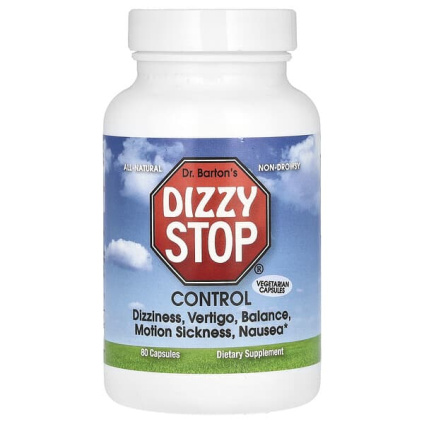 Dr. Bartons, Dizzy Stop Control, 80 капсул