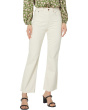 Saige Wide Leg Crop High-Rise Fit in Modern White
