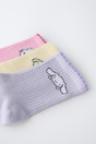 Zara короткие носки из 3 упаковок HELLO KITTY AND FRIENDS SANRIO Разноцветные