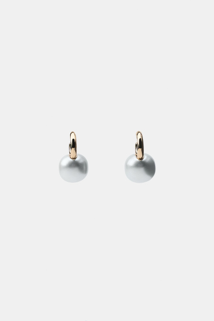 Zara СЕРЬГИ С КРЕОЛЬСКИМ ЖЕМЧУГОМ 520975315-330-3