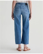 Saige Mid-Rise Wide Leg in Oceanic
