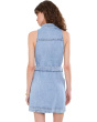 Eileen Halter Denim Dress With Belt