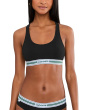 Contrast Band Stretch Cotton Bralette