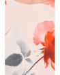 Sleeveless Scuba Floral A-Line Dress