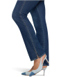 Side Slit Jeans in Sunset Villa