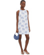 Palm Banks Sleeveless Short Dress