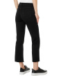 Kelsey Petite Mid-Rise Ankle Flare - Inset in Black