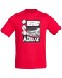 adidas Kids Футболка с бейсбольным плакатом (Большой ребенок)