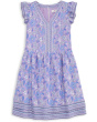 Flutter Pintuck Dress (Toddler/Little Kid/Big Kid)