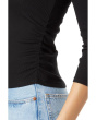 Enid 3/4 Sleeve V-Neck Crop Tee